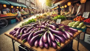 Chinese Eggplant from the Farmer's Market