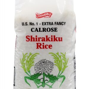 RICE SHIRAKIKU CALROSE 5 lb Bag